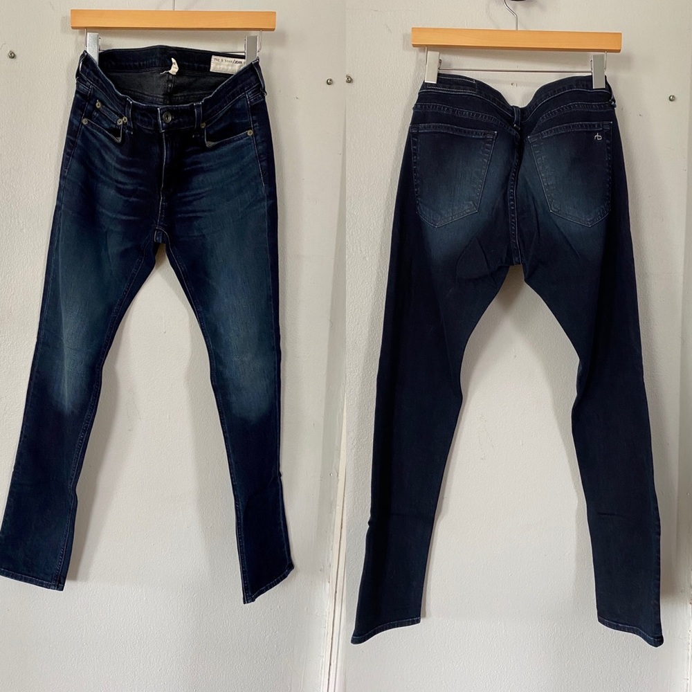 R&B Dre Low-Rise Bootcut